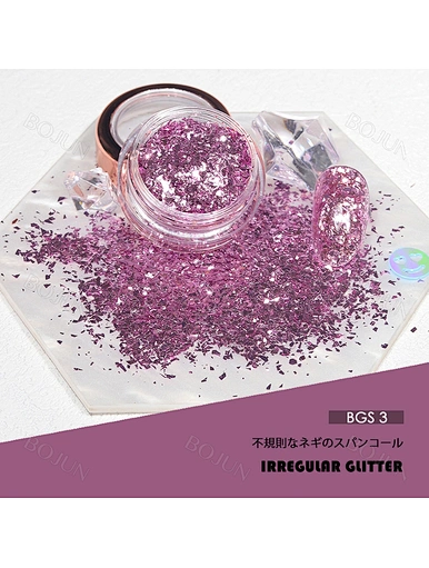 solvent resistant glitter